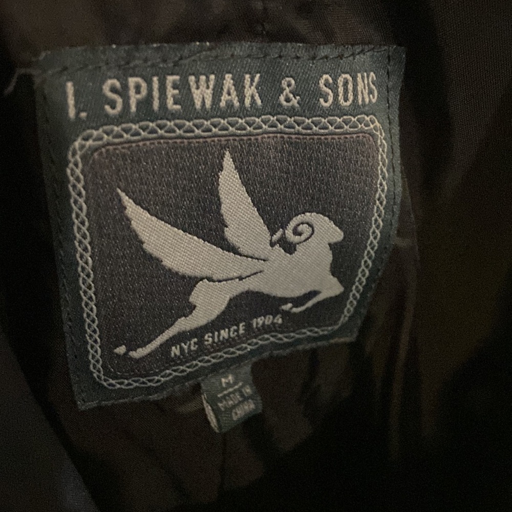 I Spiewak & Sons Womens SZ Med Utility/Rain Jacket w/hood Navy, EC, Durable! - Picture 5 of 17